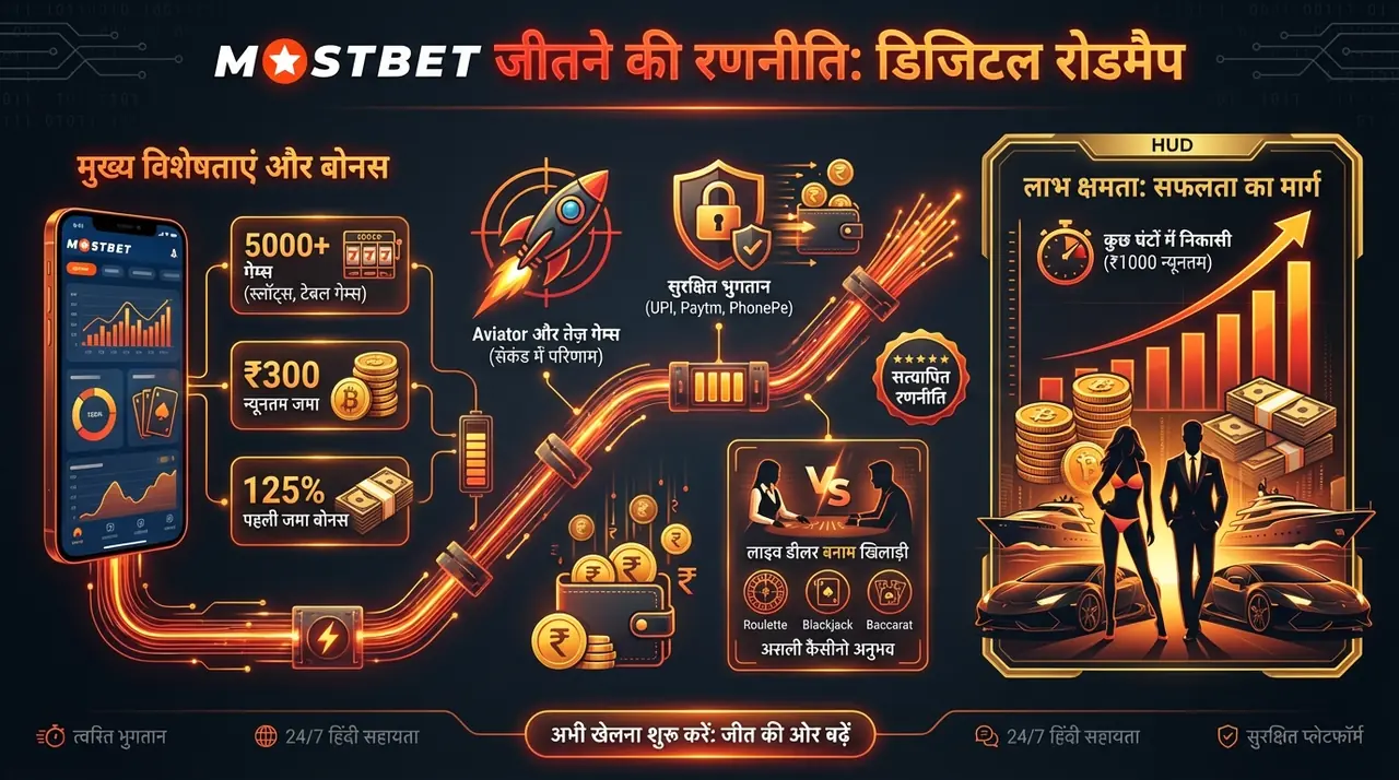 mostbet casino में खेलें