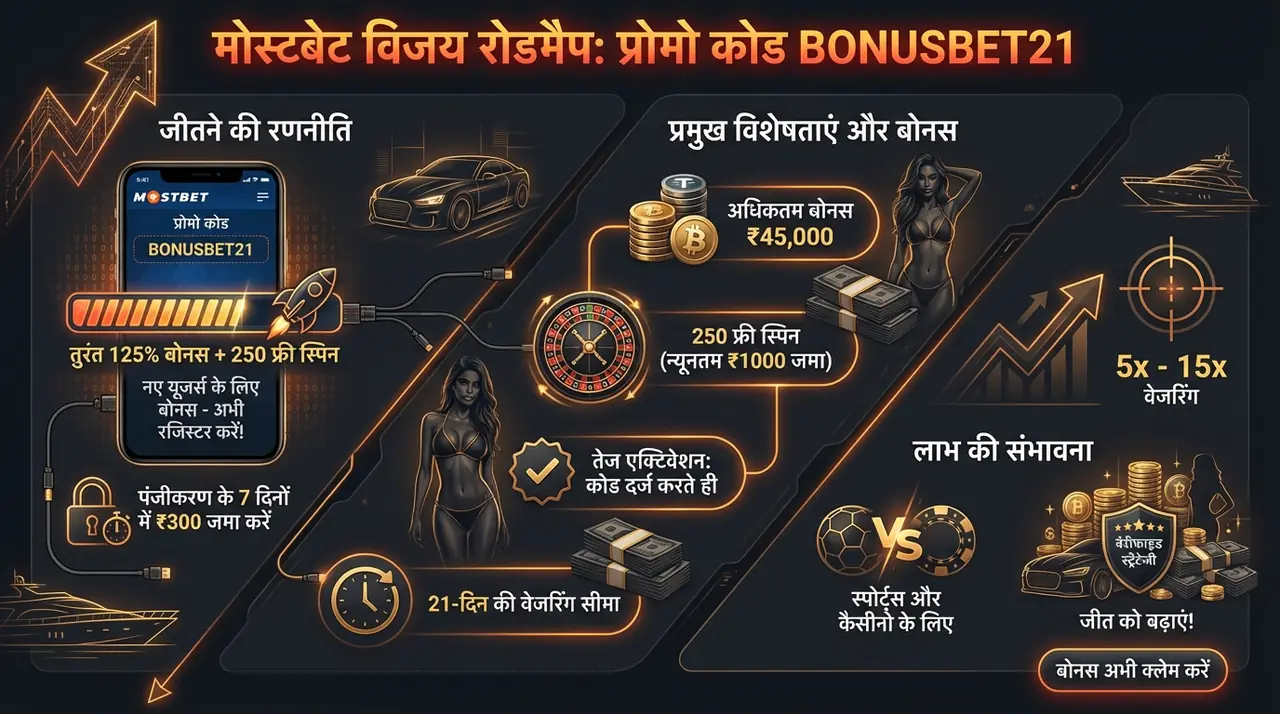 Mostbet साइन अप पर बोनस